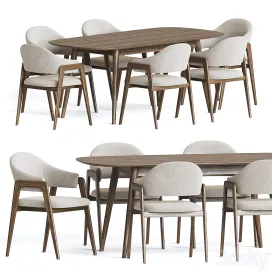 Dining with ingleside chair clover table
